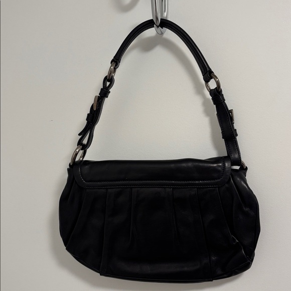 Prada Black Vitello Leather Shoulder Strap- Adjustable Strap- Silver Hardware - Picture 2 of 12